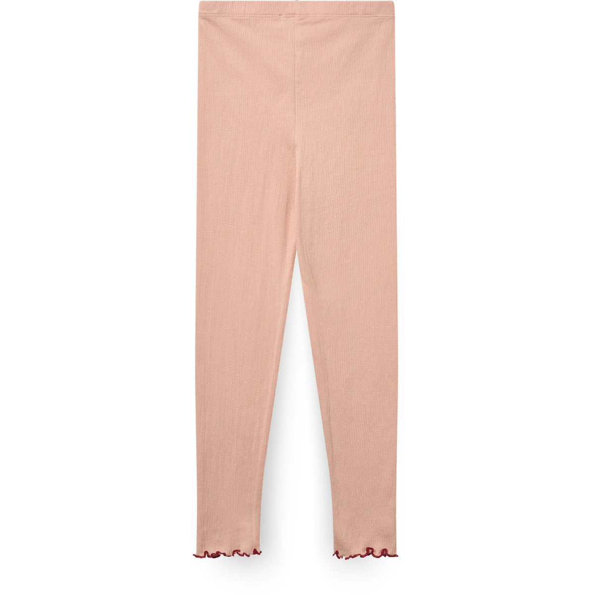 COPENHAGEN COLORS Mellow Rose Comb Crepe Leggings