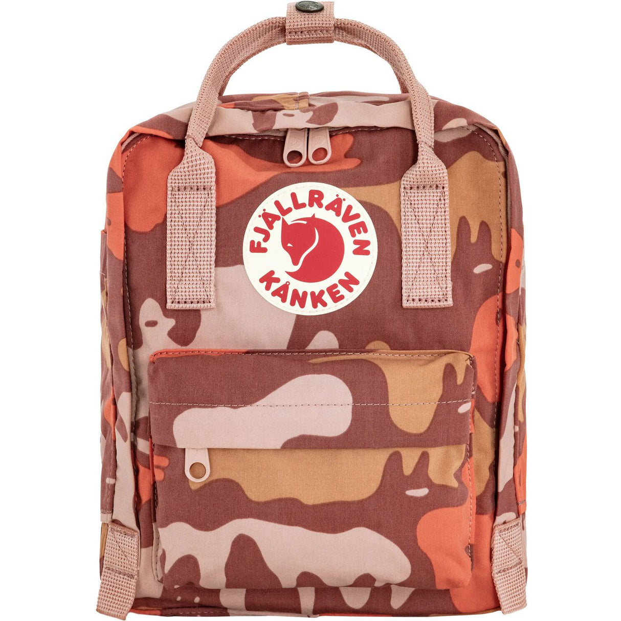 Fjällräven Chalk Rose-Hidden Animals Kånken Graphics Mini