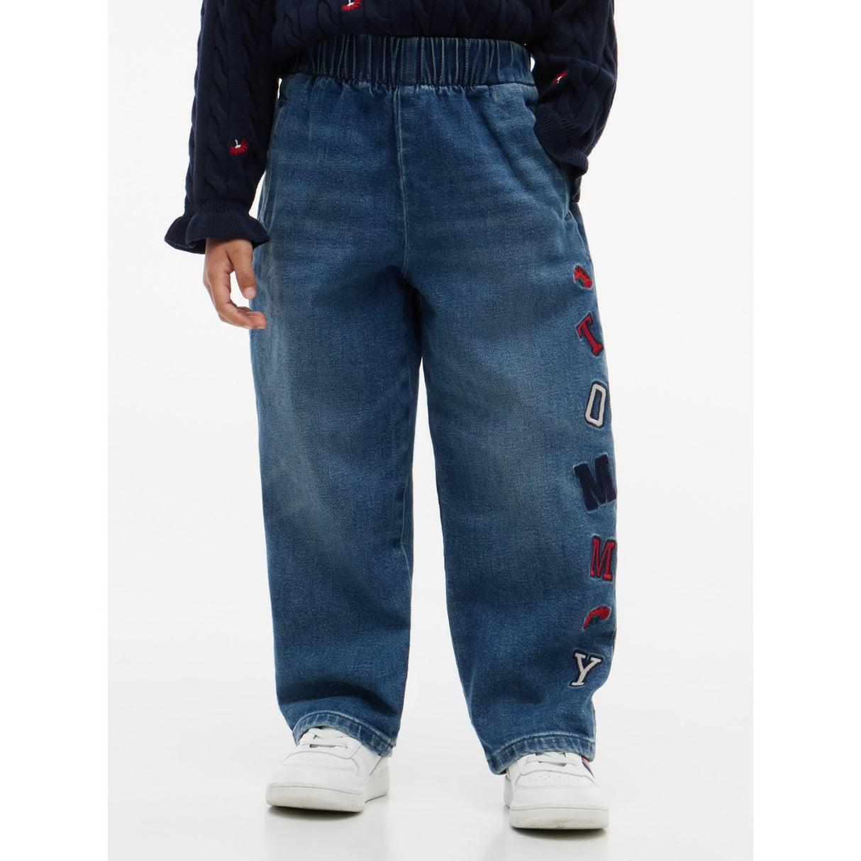 Tommy Hilfiger Vintagemediumstr-Blue Lg Barrel Pull On Pant
