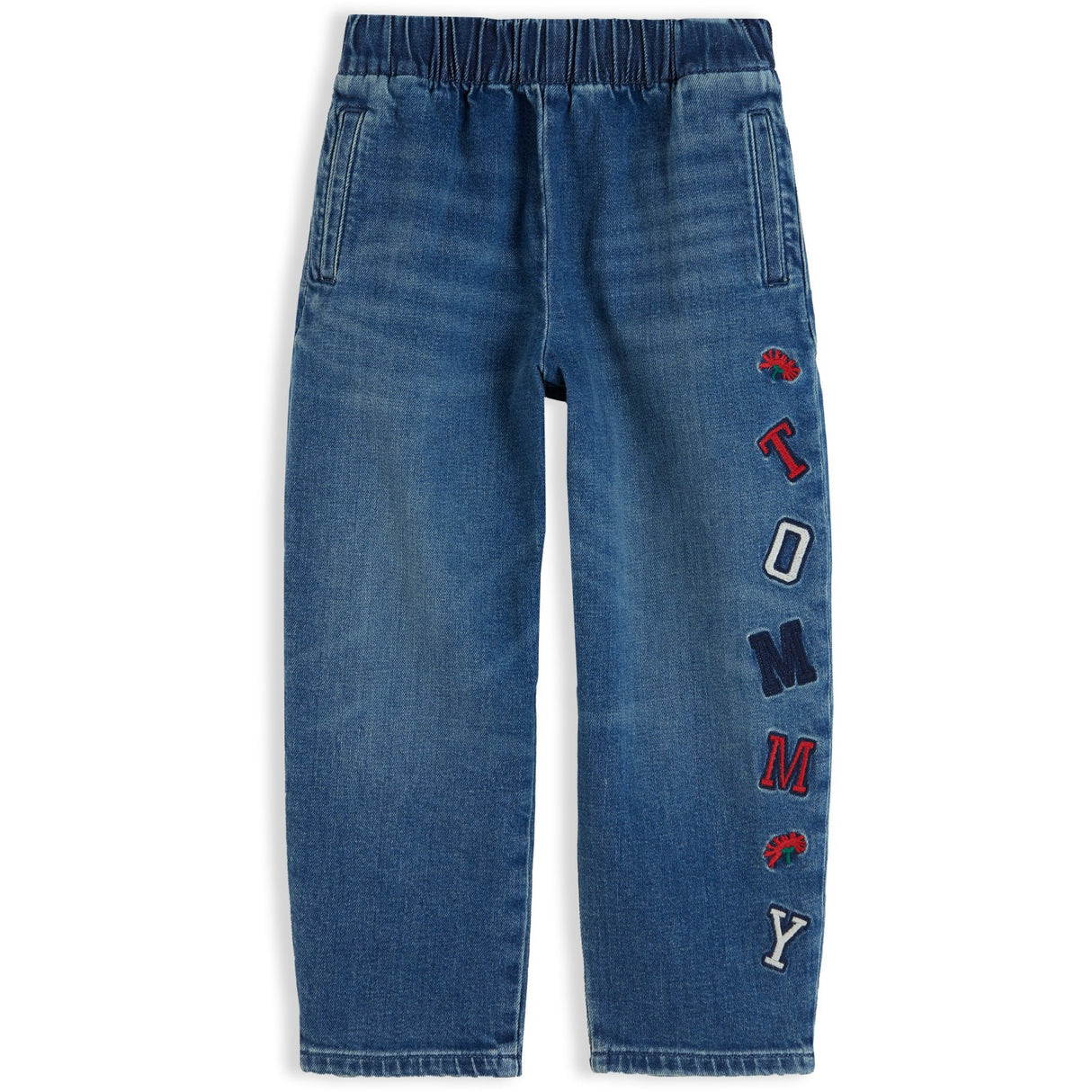 Tommy Hilfiger Vintagemediumstr-Blue Lg Barrel Pull On Pant