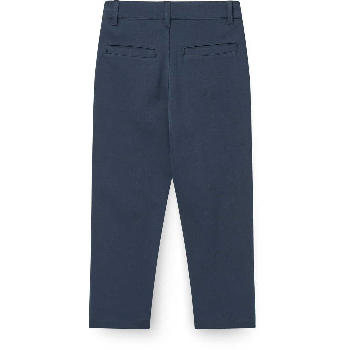 COPENHAGEN COLORS Navy Twill Pants With Pockets And Adj. Waist