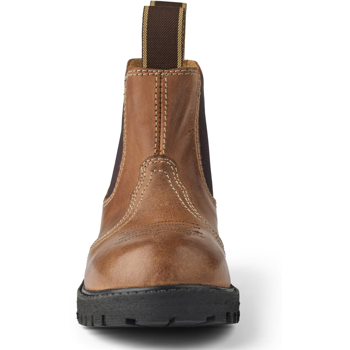 COPENHAGEN COLORS Cognac Chelsea Cowboy Boot