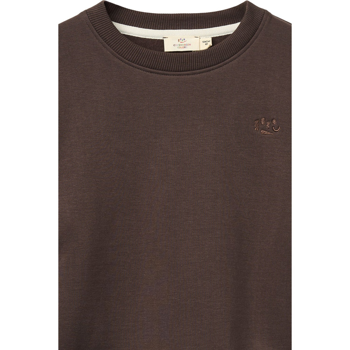 COPENHAGEN COLORS Brown Mel Classic Sweat Shirt