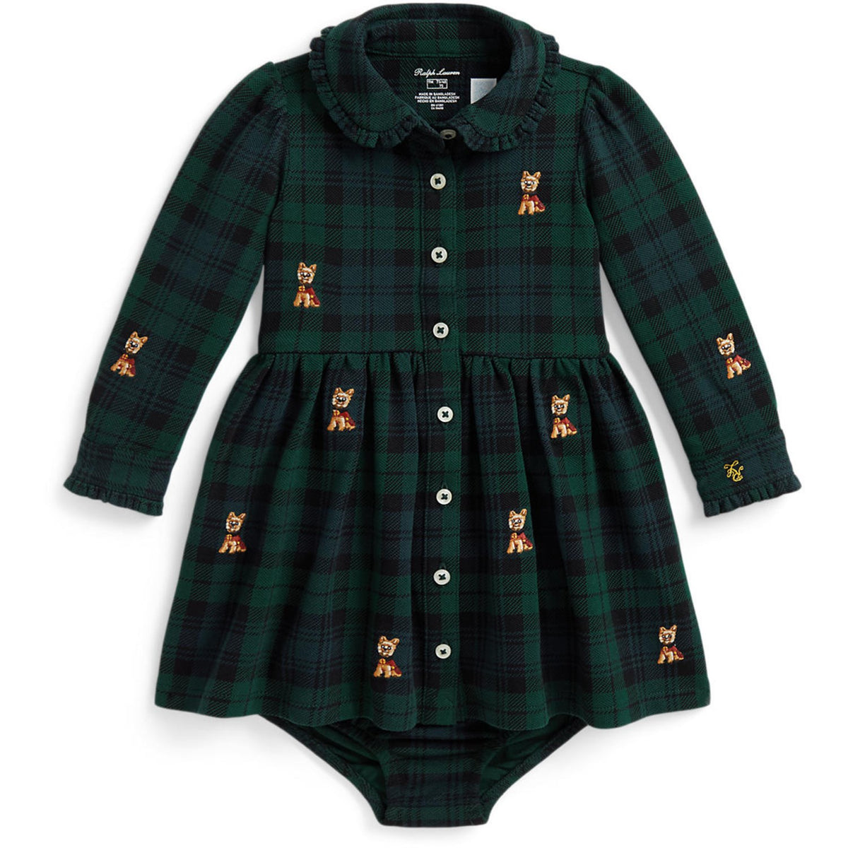 Ralph Lauren Baby Blackwatch Tartan Day Dress