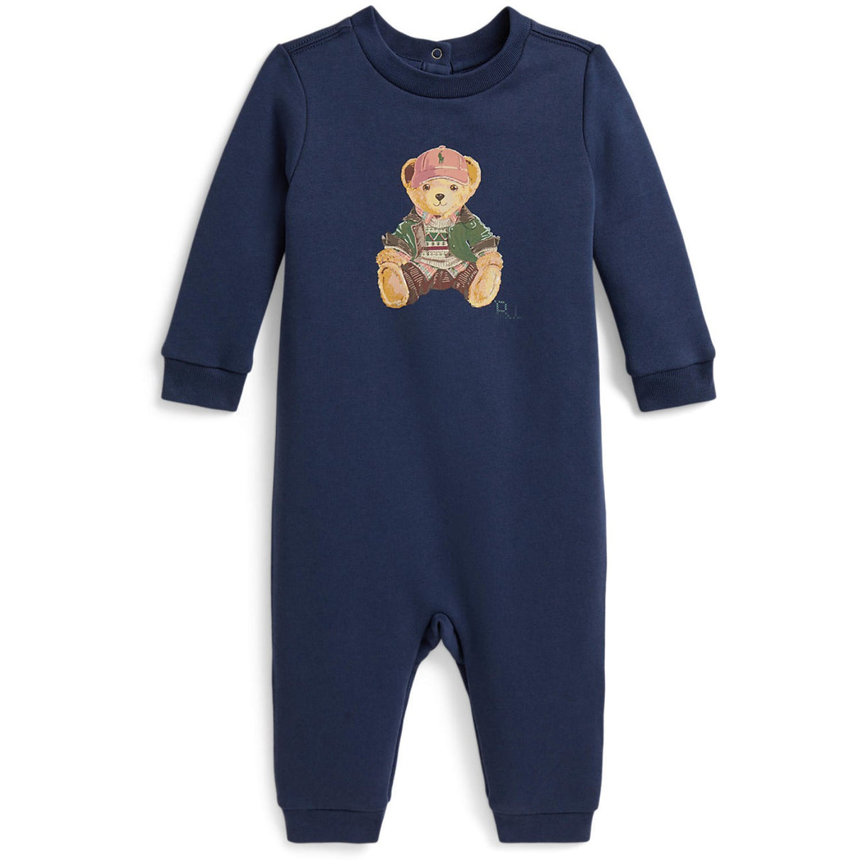 Ralph Lauren Baby Rustic Navy Coverall