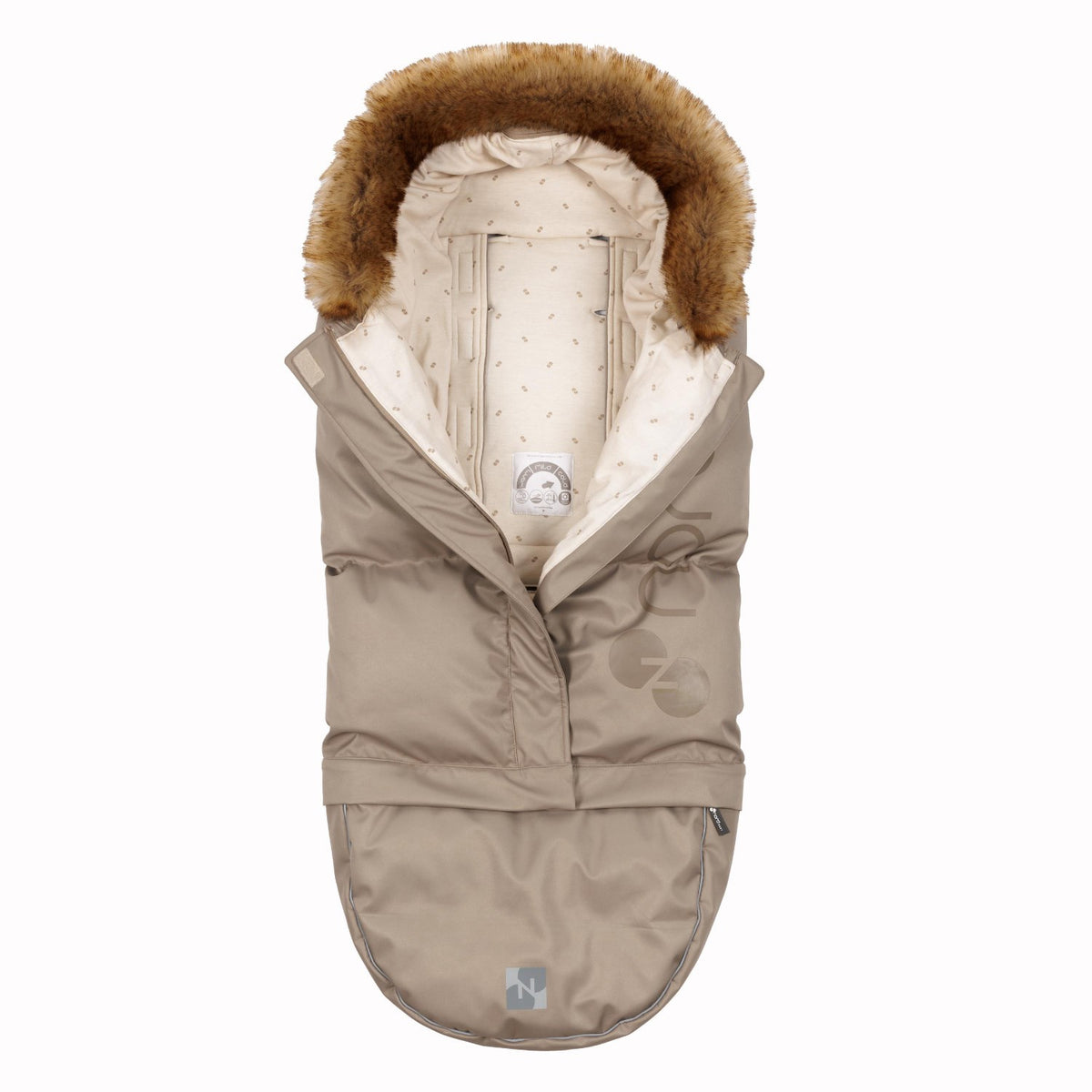 Nordbaby Beige Footmuff Max Nutria
