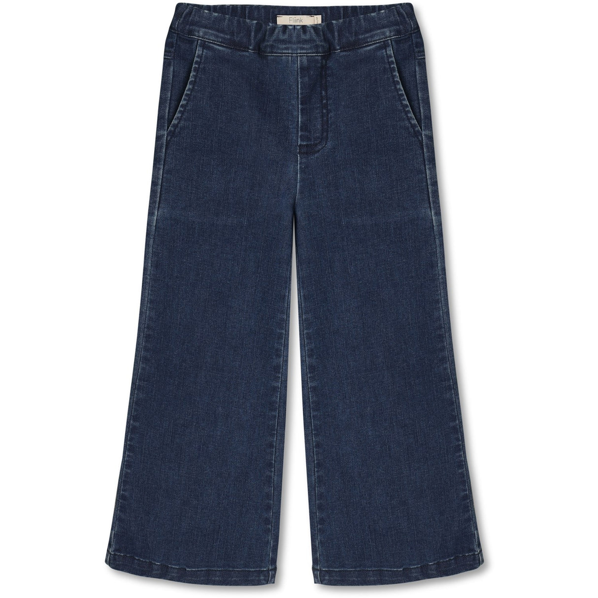 Fliink Dark Denim Blue Rocky Flare Denim Pants