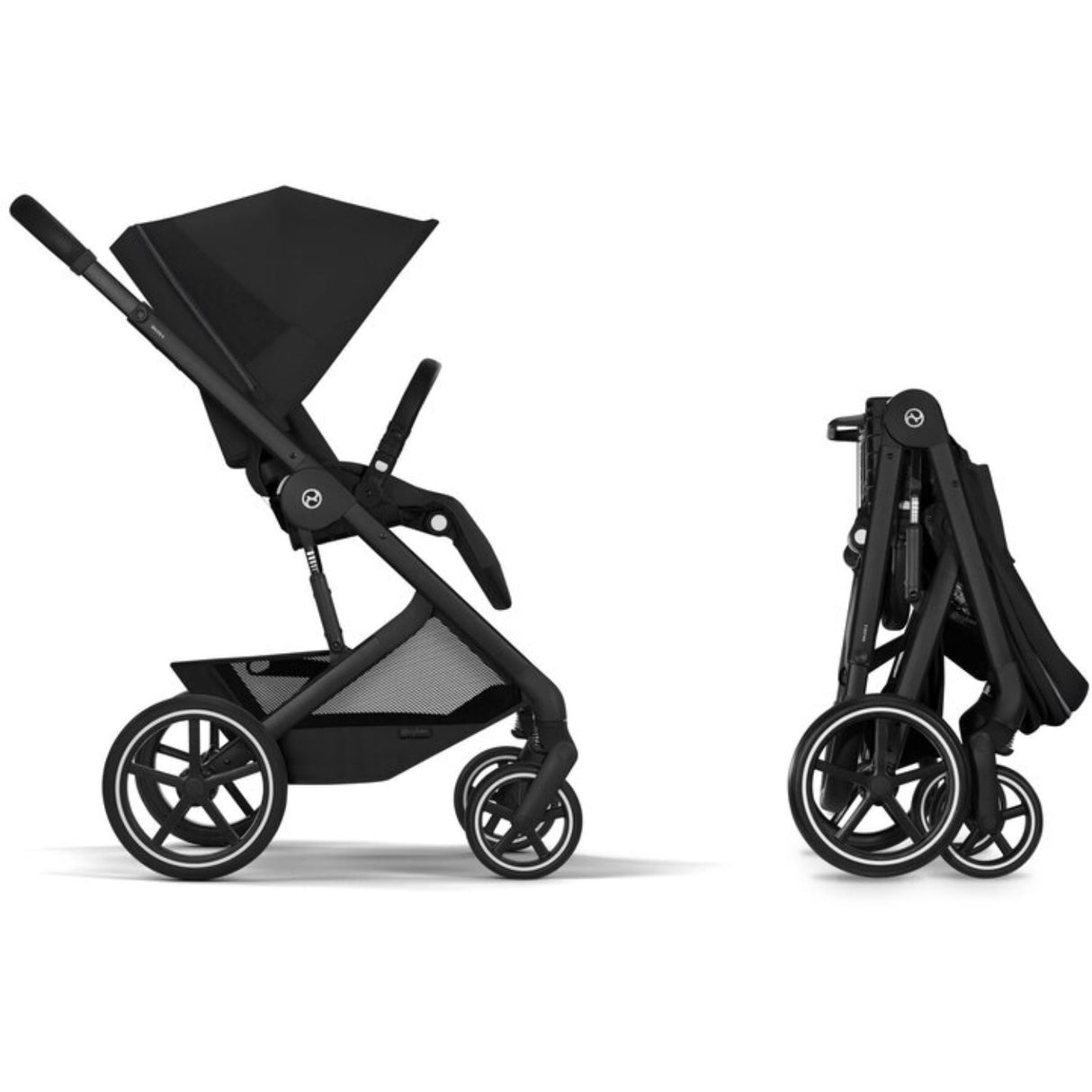 Cybex Moon Black Balios S Lux Blk Including Cot S Lux