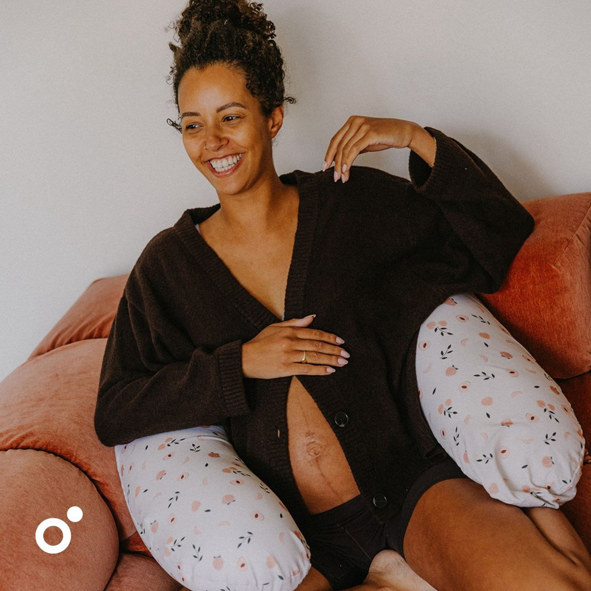 Doomoo Peach Nursing & Pregnancy Pillow