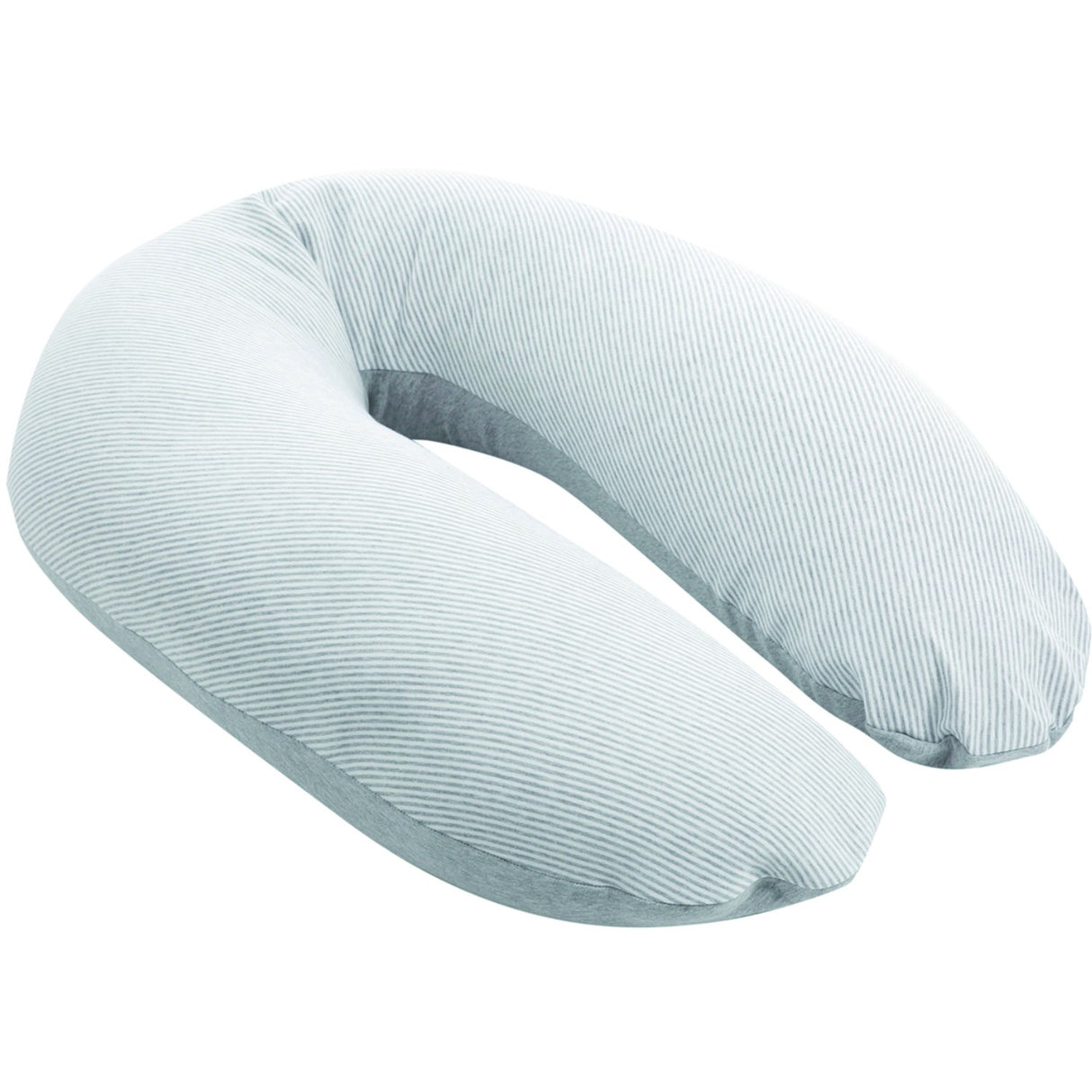 Doomoo Striped Grey Nursing & Pregnancy Pillow
