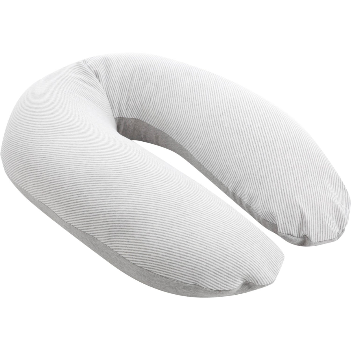 Doomoo Striped Grey Nursing & Pregnancy Pillow
