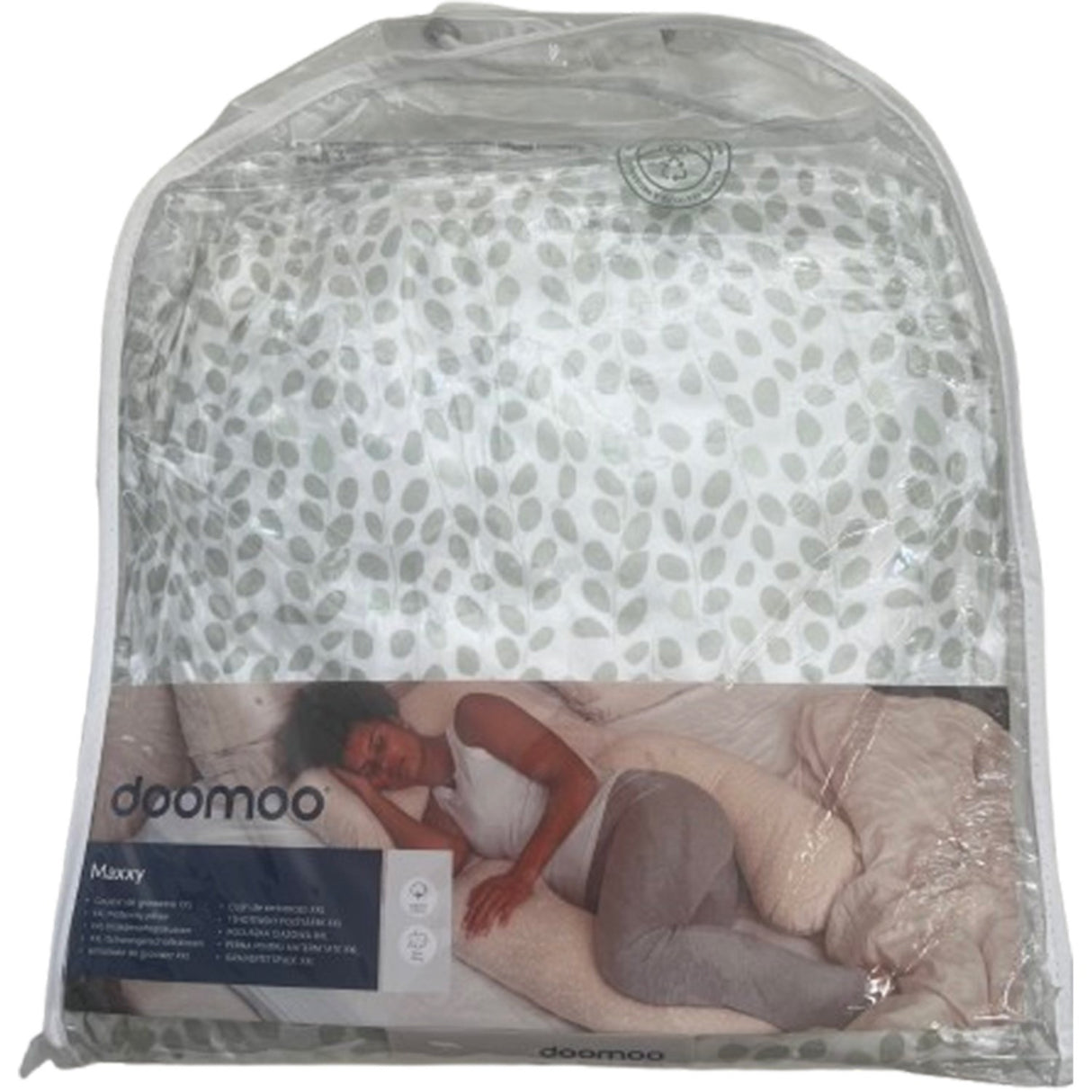 Doomoo Leaf Green Maxi Pregnancy Pillow