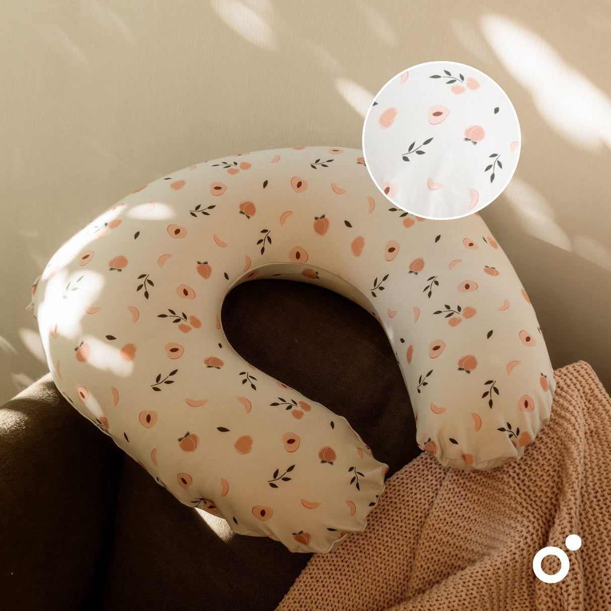 Doomoo Peach Nursing Pillow