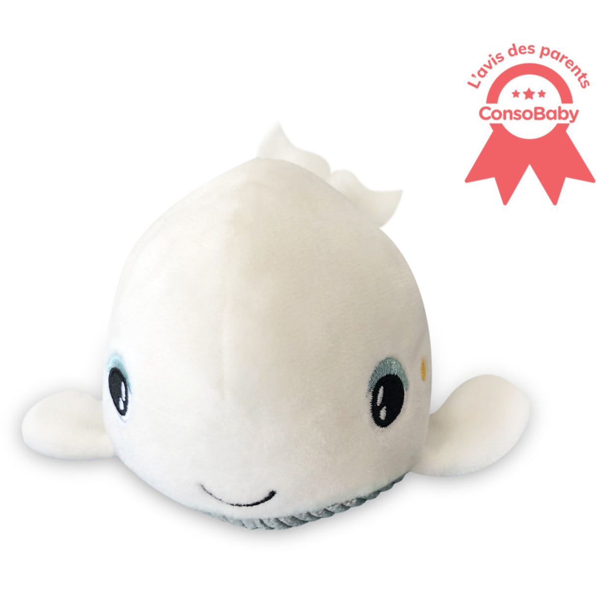 Pabobo White Shakies Whale Night Light