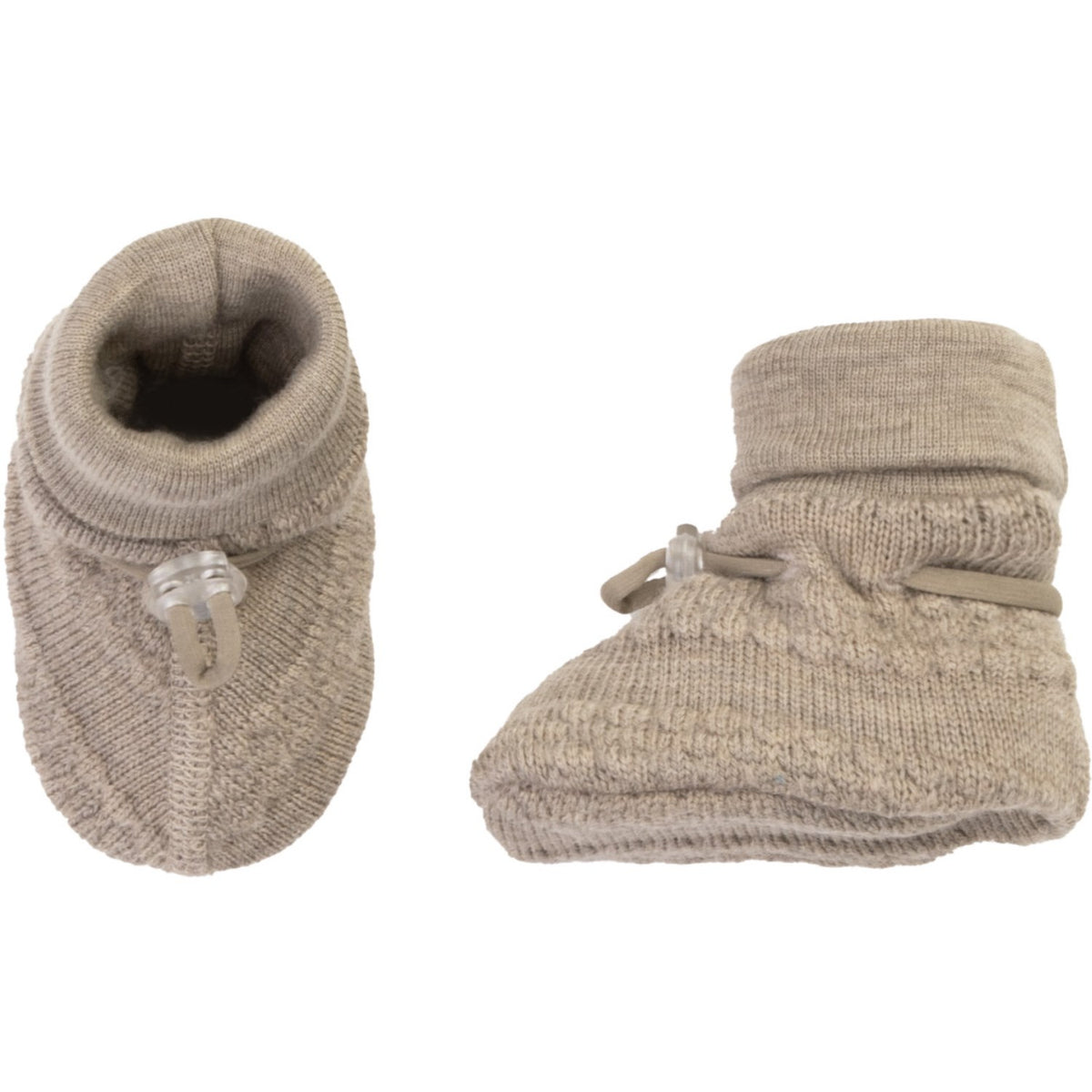 Joha Beige Mel. Booties Double Layer
