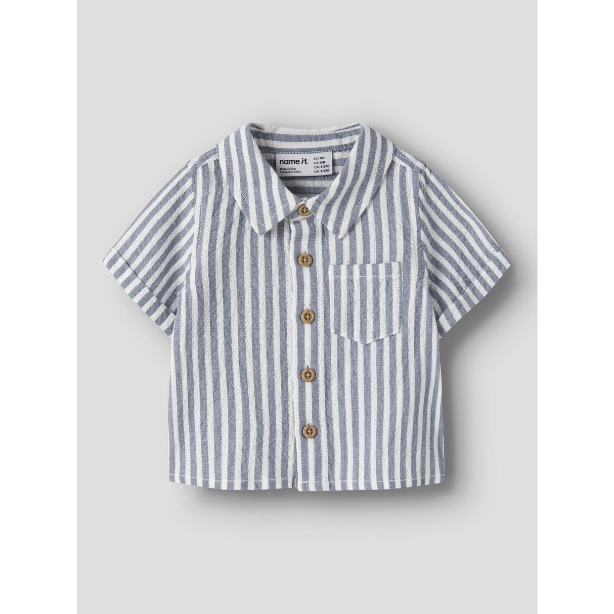 Name It Vintage Indigo Cloud Dancer Nbmfedenis Ss Shirt