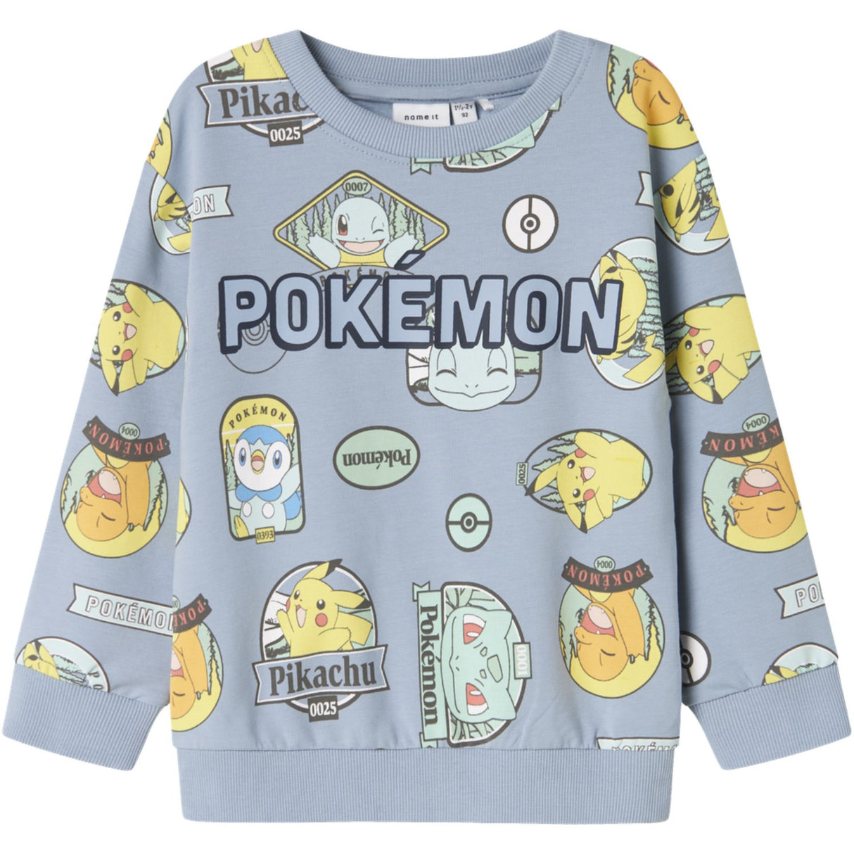 Name It Dusty Blue Nmmpjazy Pokemon Nreg Sweat Unb Sky