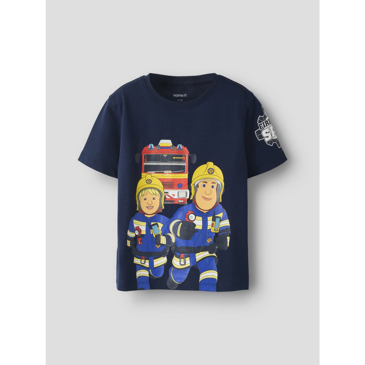 Name It Navy Blazer Nmmarson Fireman Ss Nreg Top Box Mat