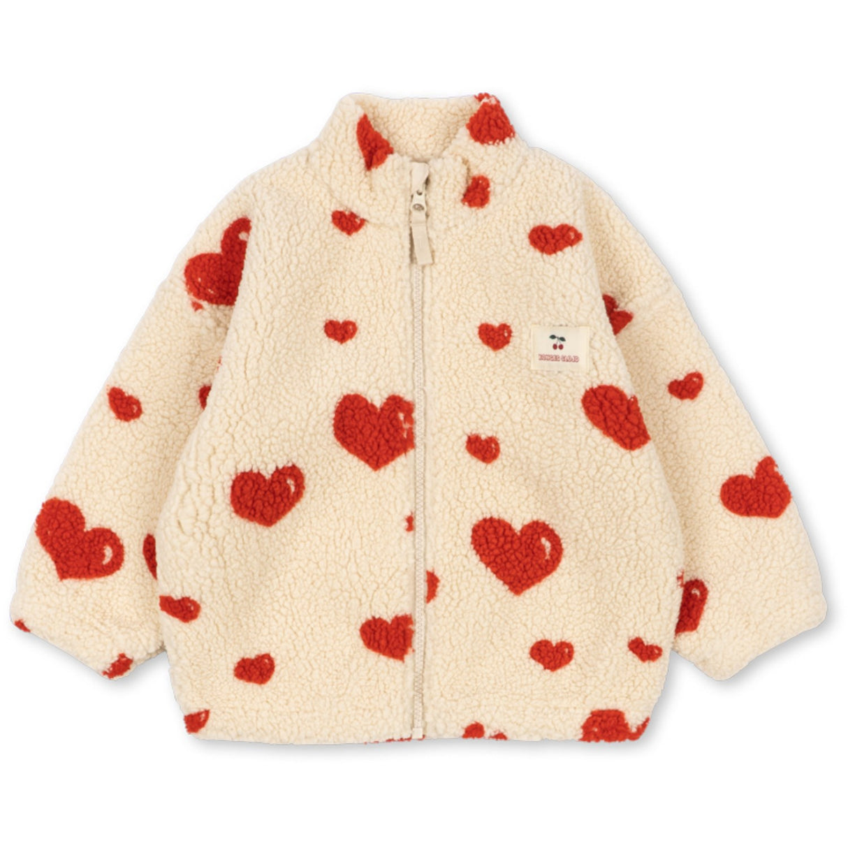 Konges Sløjd Coeur Amour Jody Teddy Jacket Grs