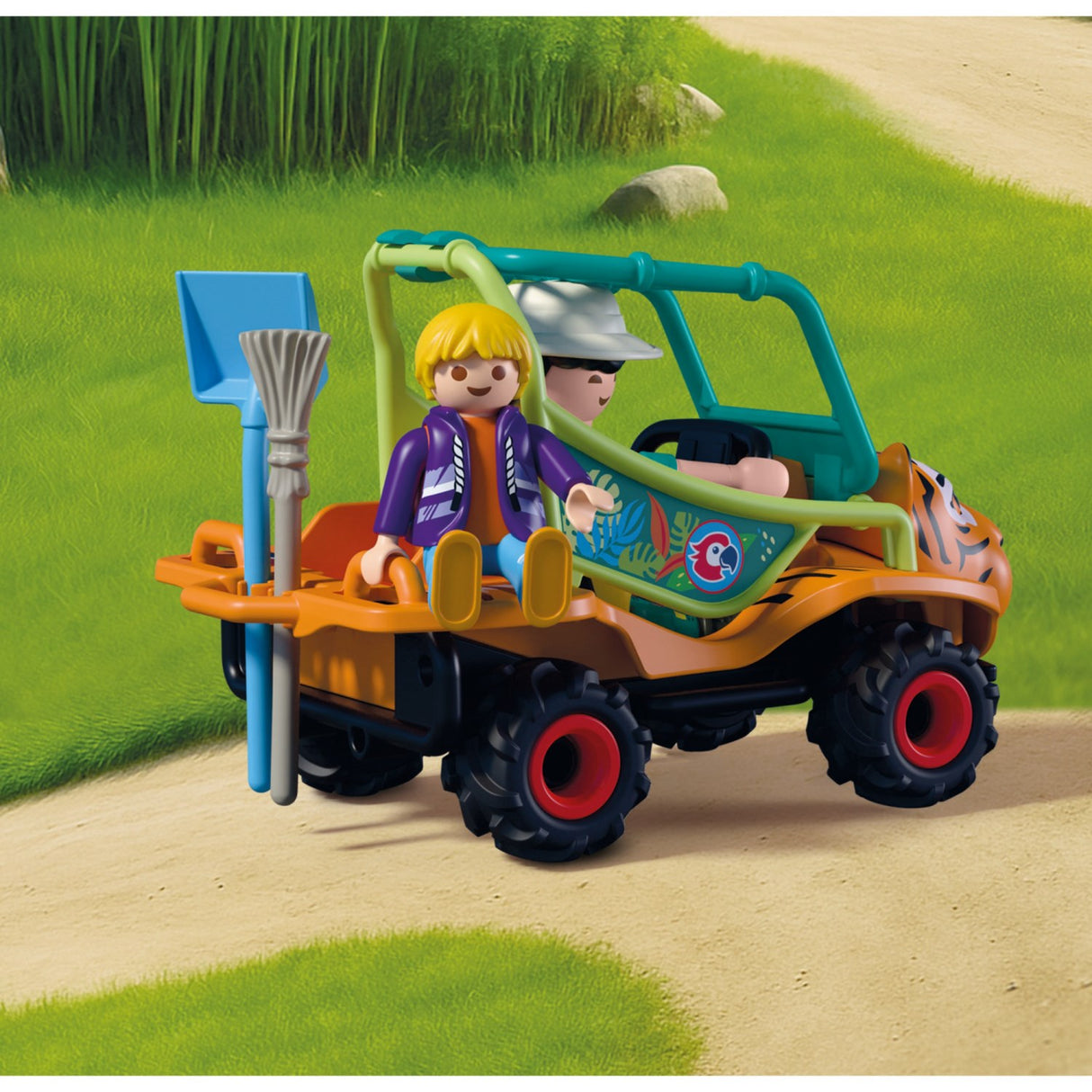 Playmobil® Zoo: Zookeeper With Vehicle