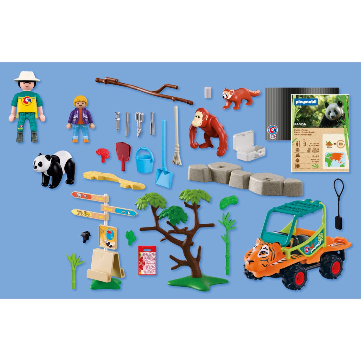 Playmobil® Zoo: Zookeeper With Vehicle