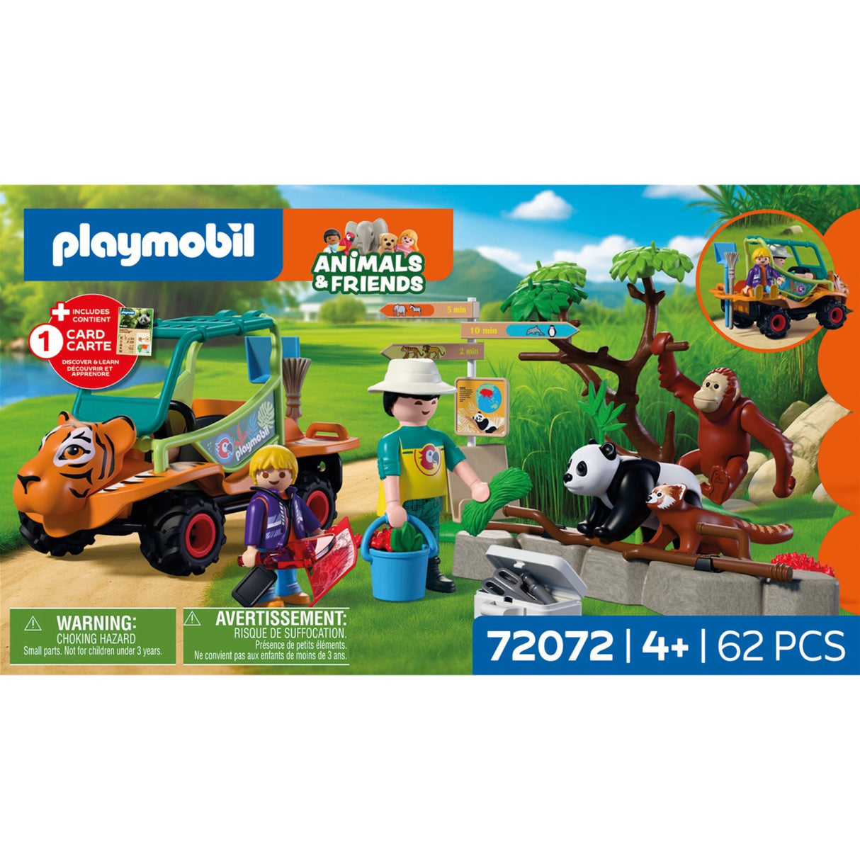 Playmobil® Zoo: Zookeeper With Vehicle