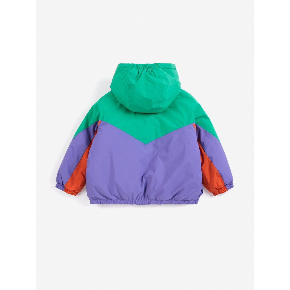 Bobo Choses Navy Blue Stamp Bloom All Over Reversible Anorak