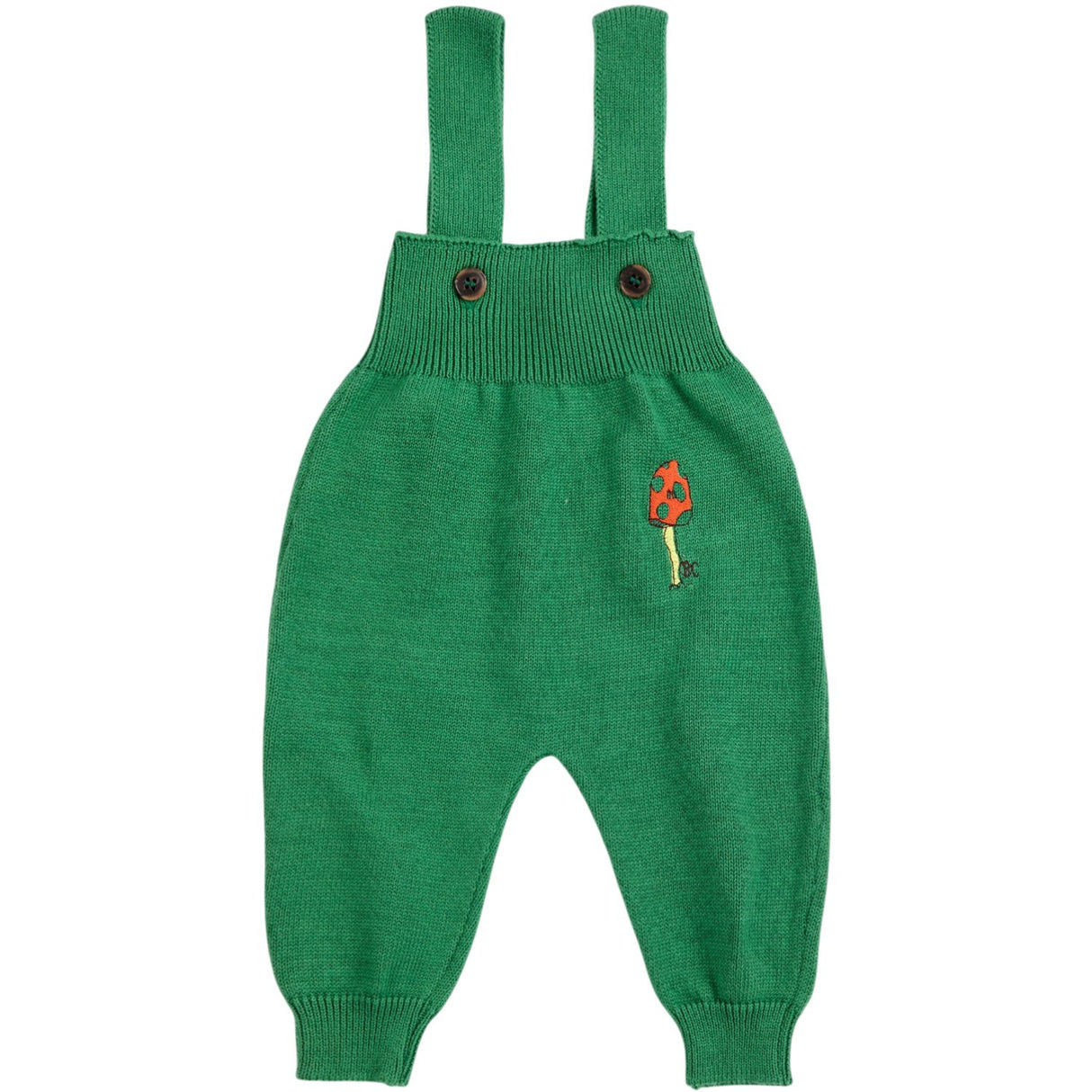 Bobo Choses Green Mush Monster Knitted Overall