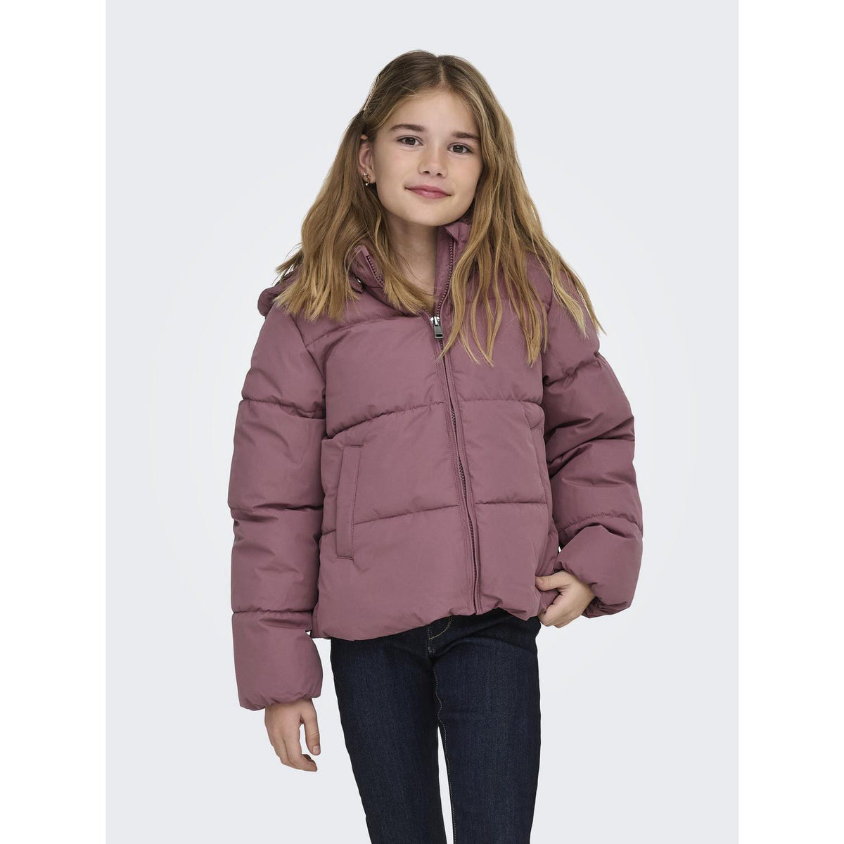 kids ONLY Rose Brown Kogjuta Life Short Puffer Otw Noos