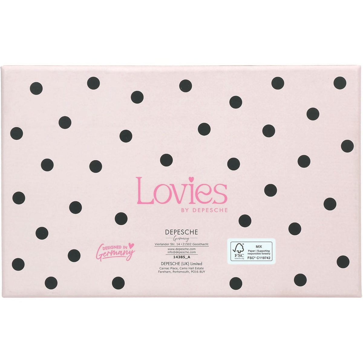 TRENDS by Depesche Dots Lovies Jewellery Box