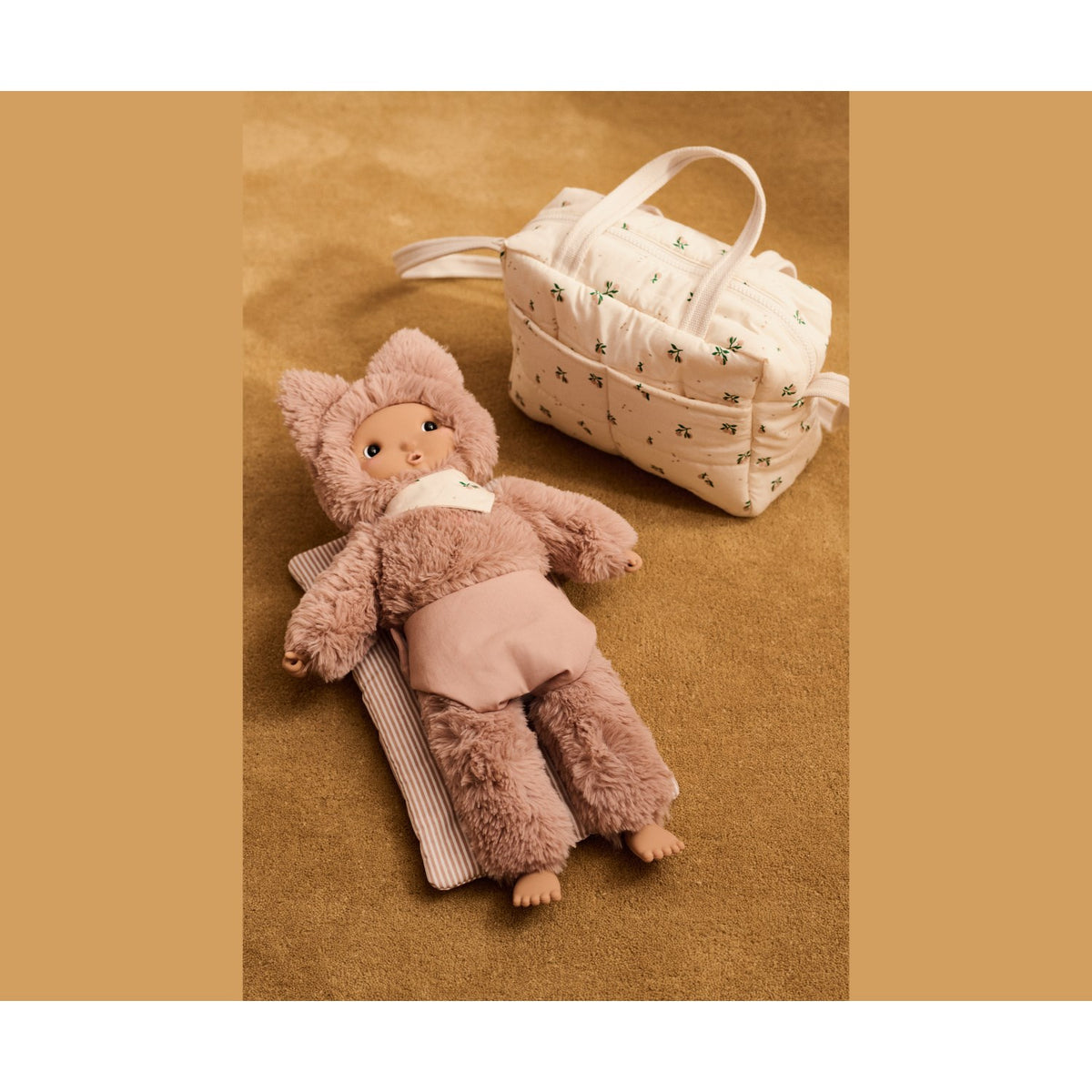 LIEWOOD Peach / Pale Tuscany Mix Neoma Doll Nursery Kit