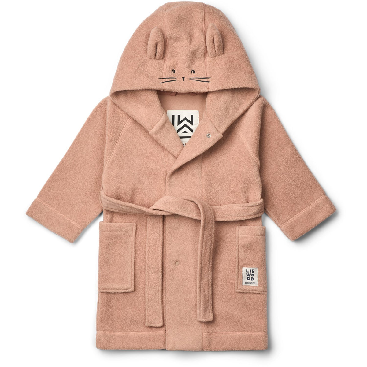 LIEWOOD Pale Tuscany Minik Rabbit Fleece Bathrobe