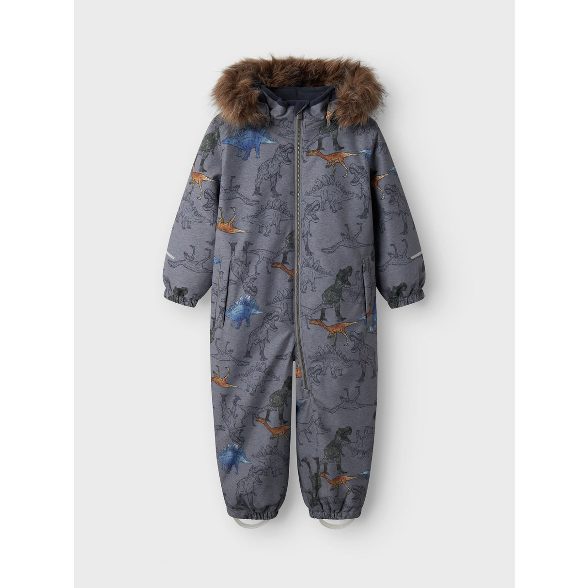Name It Mockingbird Dinosaur Snow10 Suit AOP Fo Noos