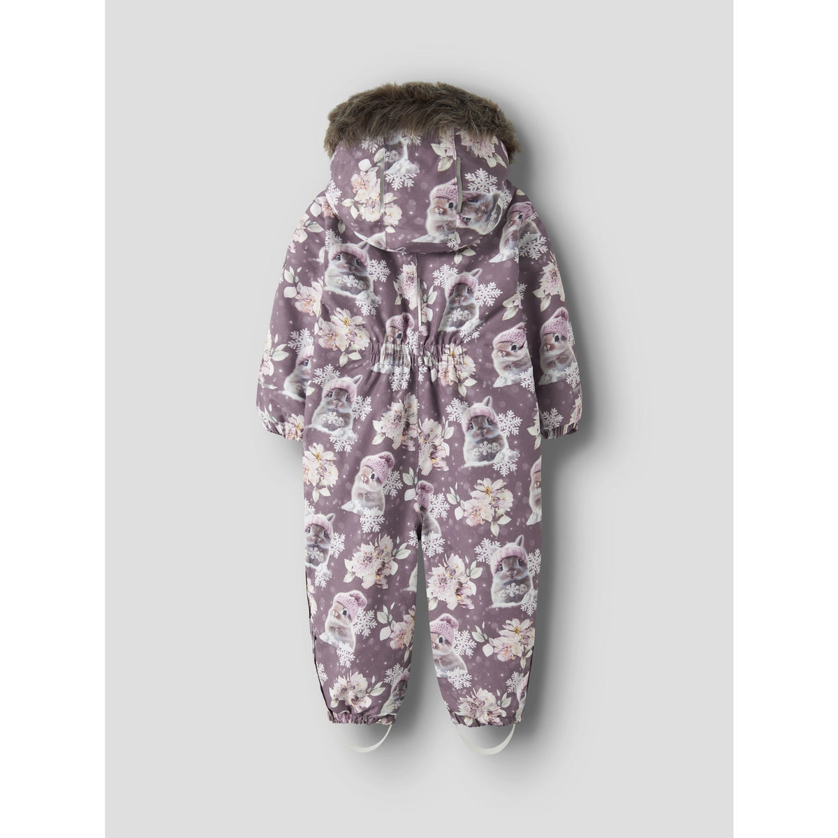 Name It Grape Shake Snow Bunny Nmfsnow10 Suit Aop Fo Noos