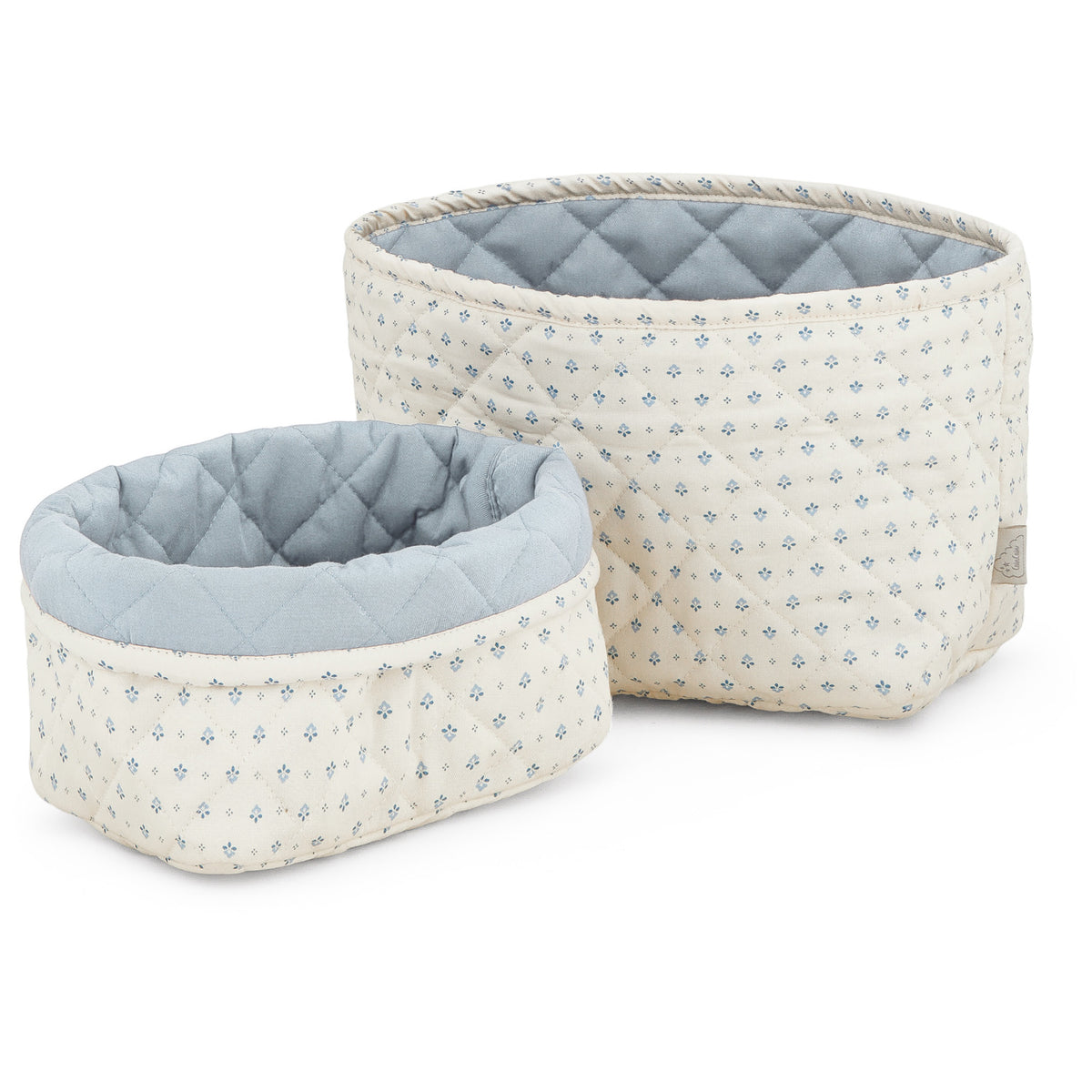 Cam Cam Copenhagen Caprice Quilted Storage Basket 2-Pack