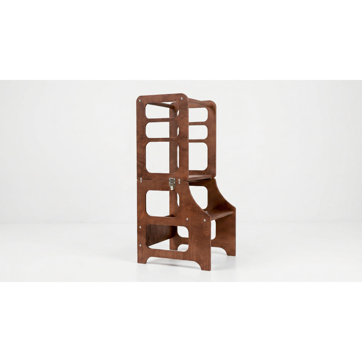 Duck Woodworks Honey Glaze Foldable Tower Stained