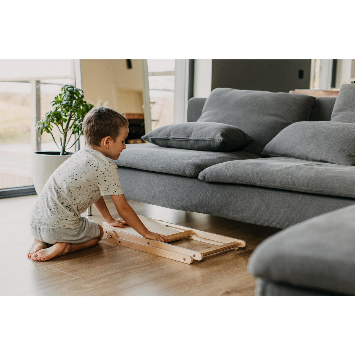 Duck Woodworks Natural Foldable Chair