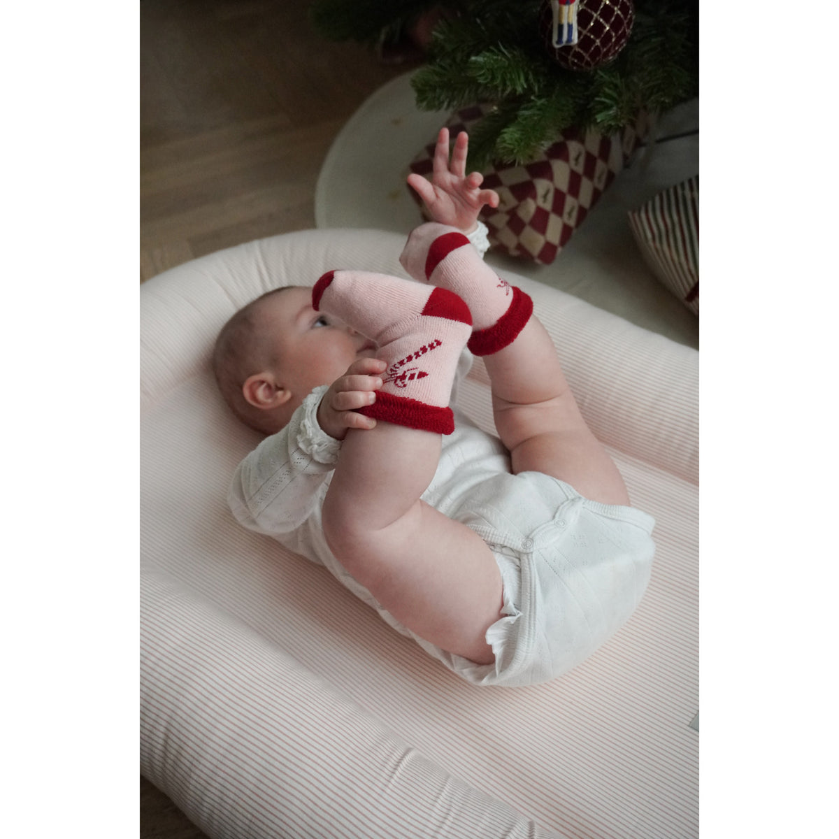 Cam Cam Copenhagen Candy Cane Terry Socks Safi 3-Pack