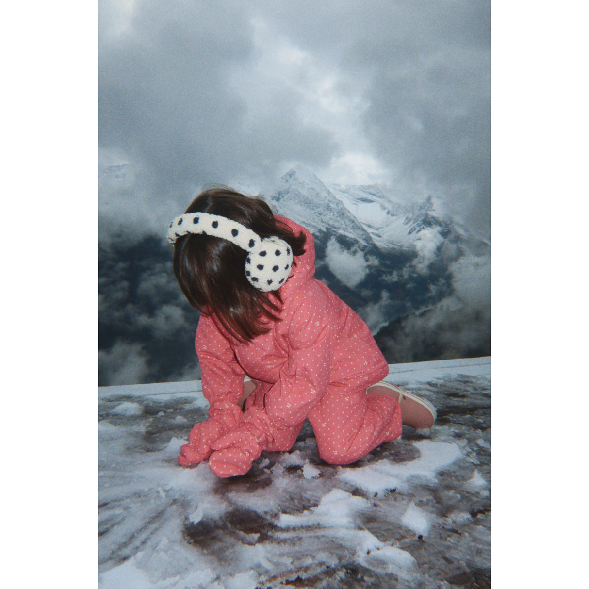 Konges Sløjd Cherry Berry Dot Nohr Snow Mittens Print