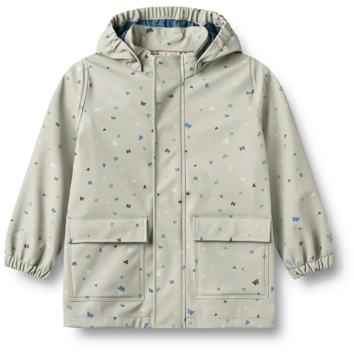 Wheat Light Flint Letters Rainwear Ola Set