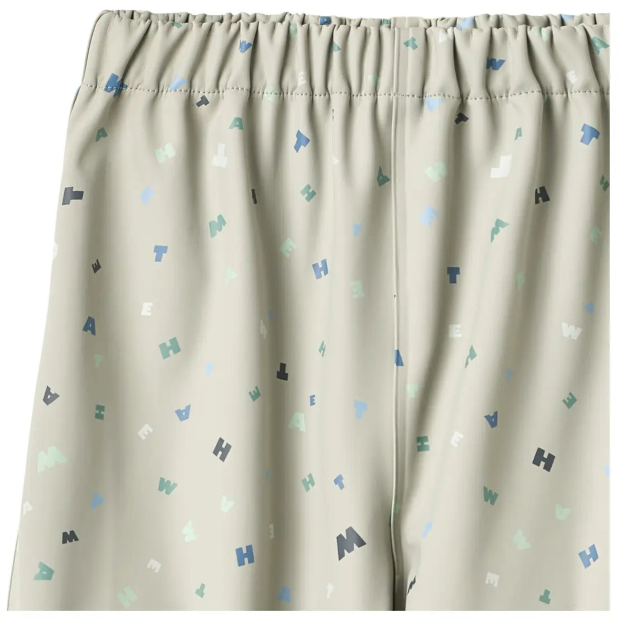 Wheat Light Flint Letters Rainwear Ola Set
