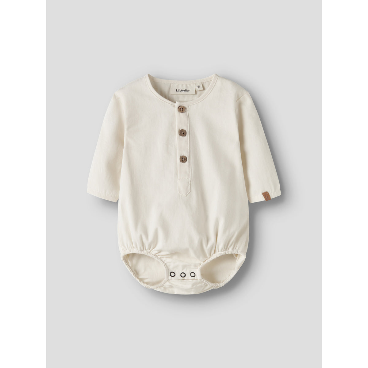 Lil'Atelier Turtledove Nbmlolia Ls Loose Body Shirt Lil