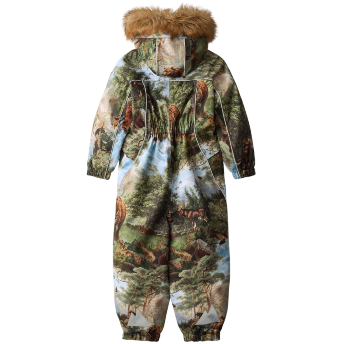 Molo Forest Art Polaris Fur Junior Snowsuit