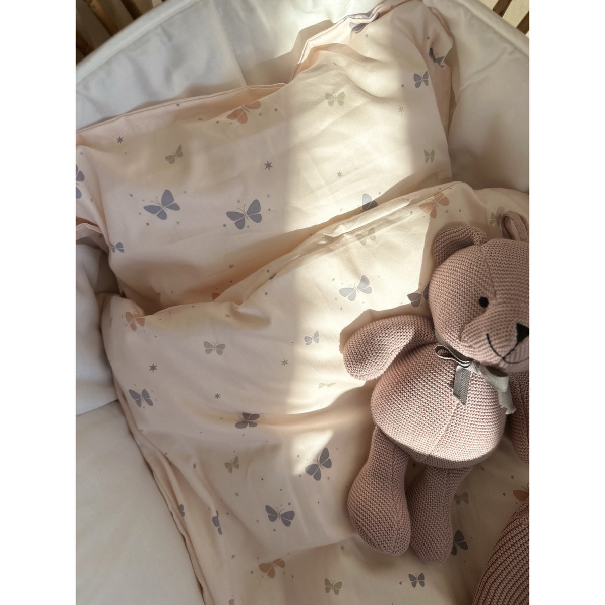 Vanilla COPENHAGEN Rose Bedding Butterfly