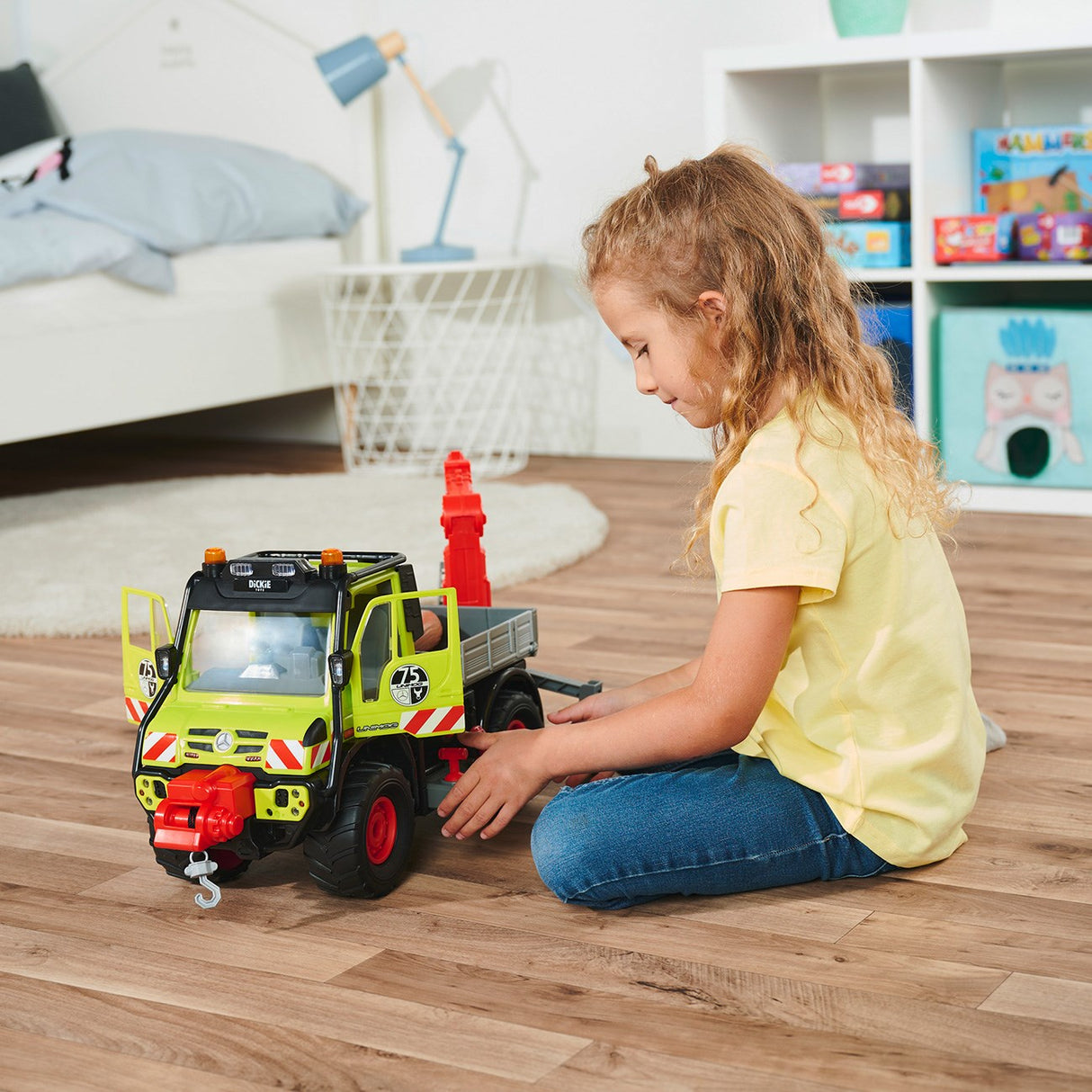 Dickie Toys h Mercedes-Benz Unimundefined U530 Shoevmaskine 2