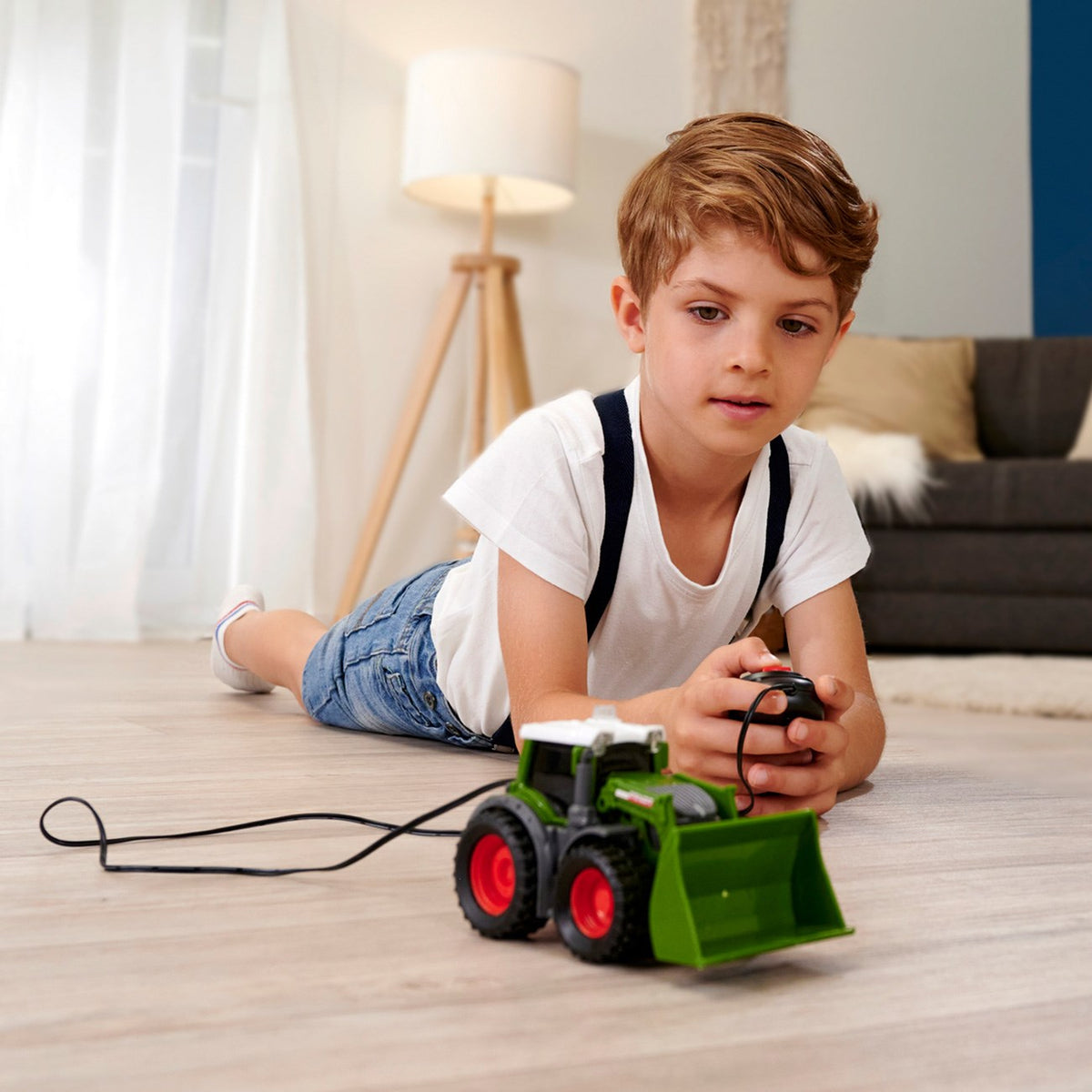 Dickie Toys h Fendt Traktor Ledning Kontrolleret 3