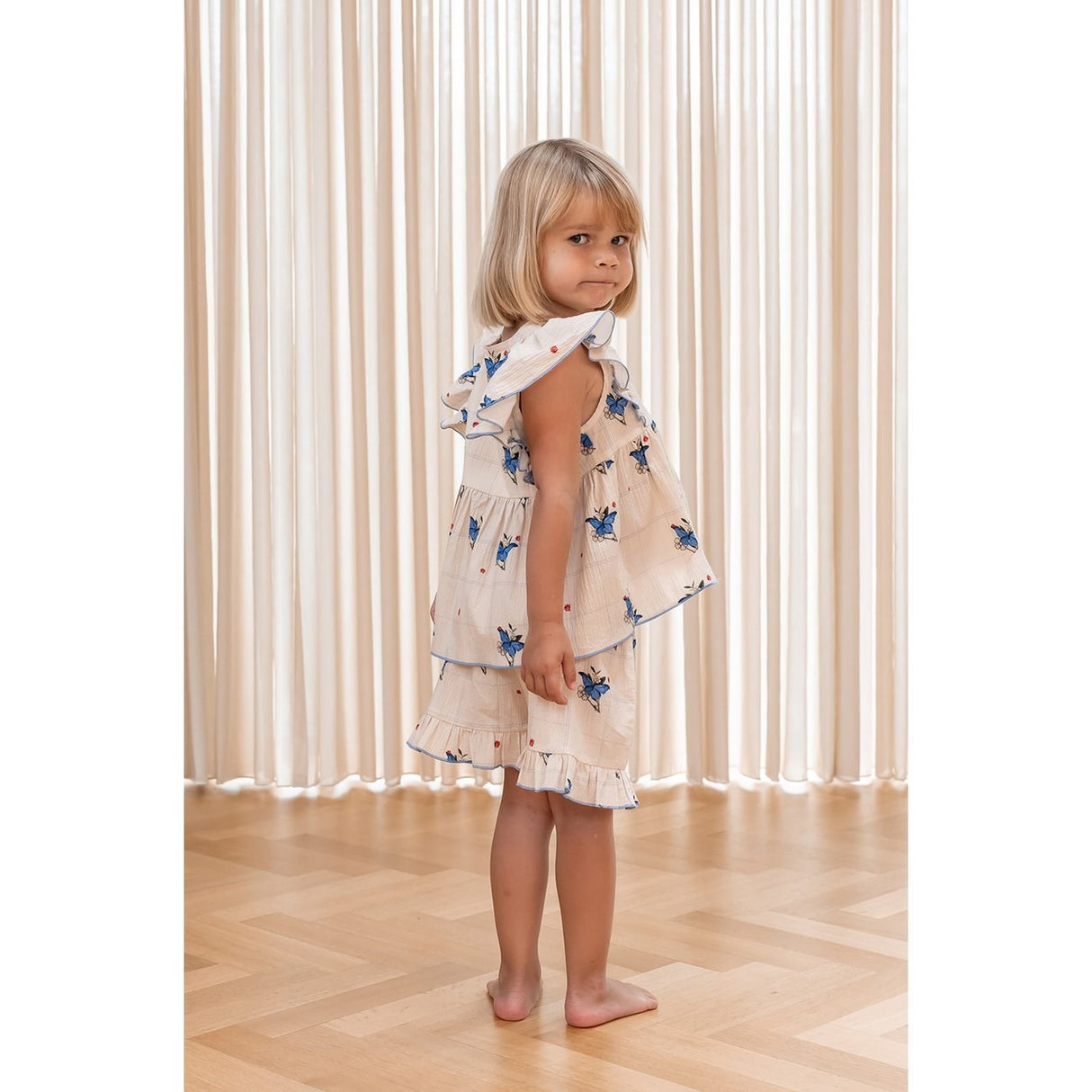 Fliink Sandshell Aop Sally Ss Blouse