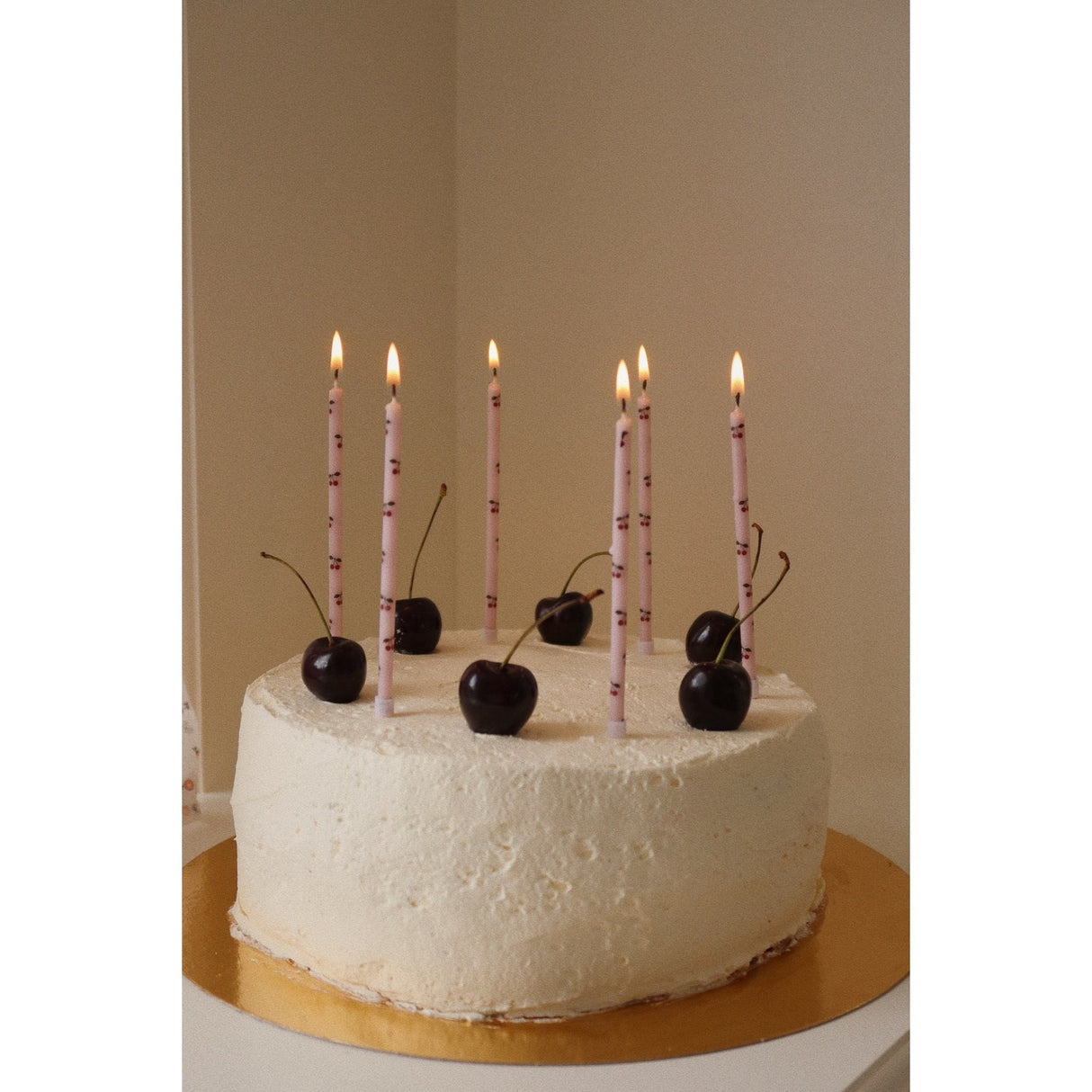 Konges Sløjd Birthday Candles Print Cherry