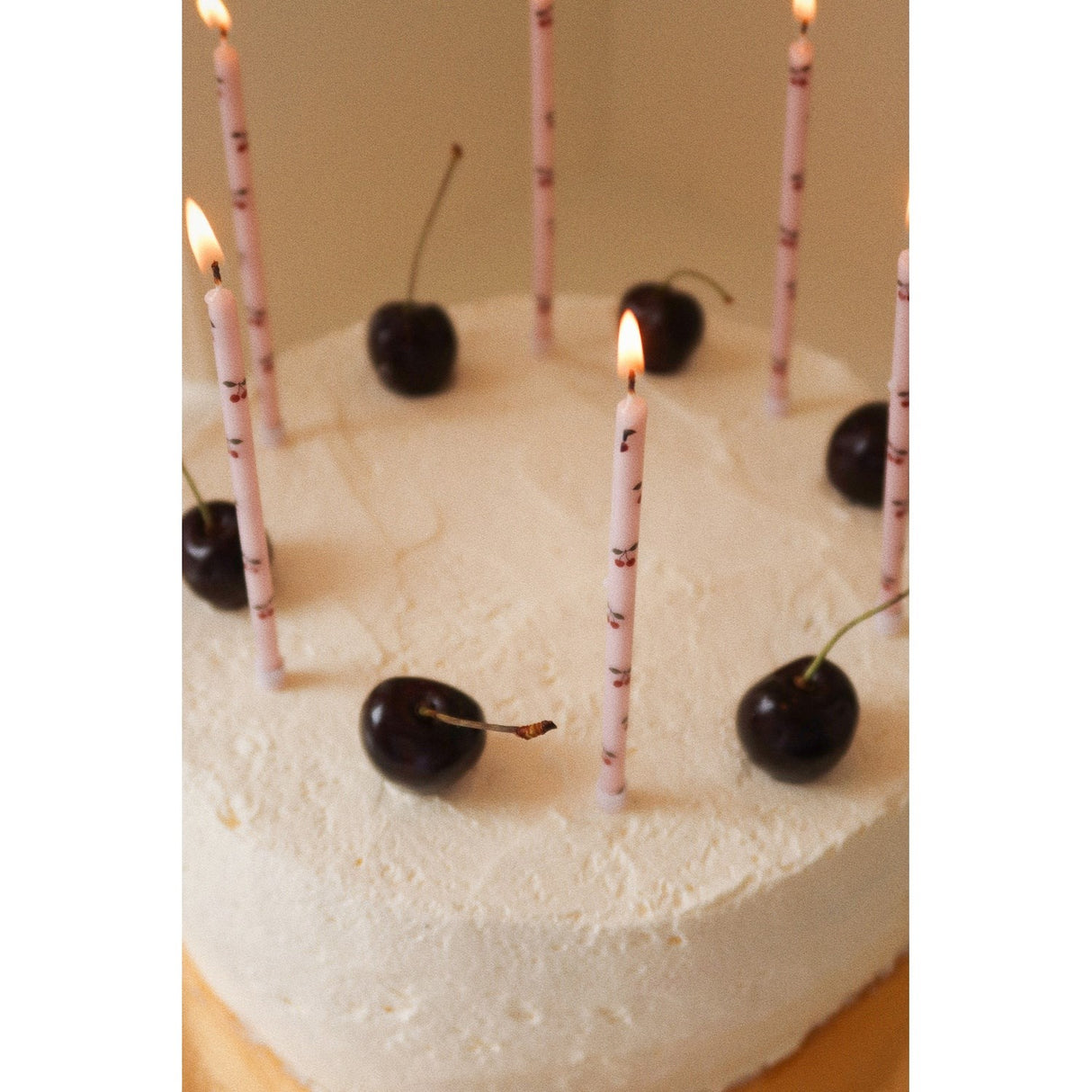 Konges Sløjd Birthday Candles Print Cherry