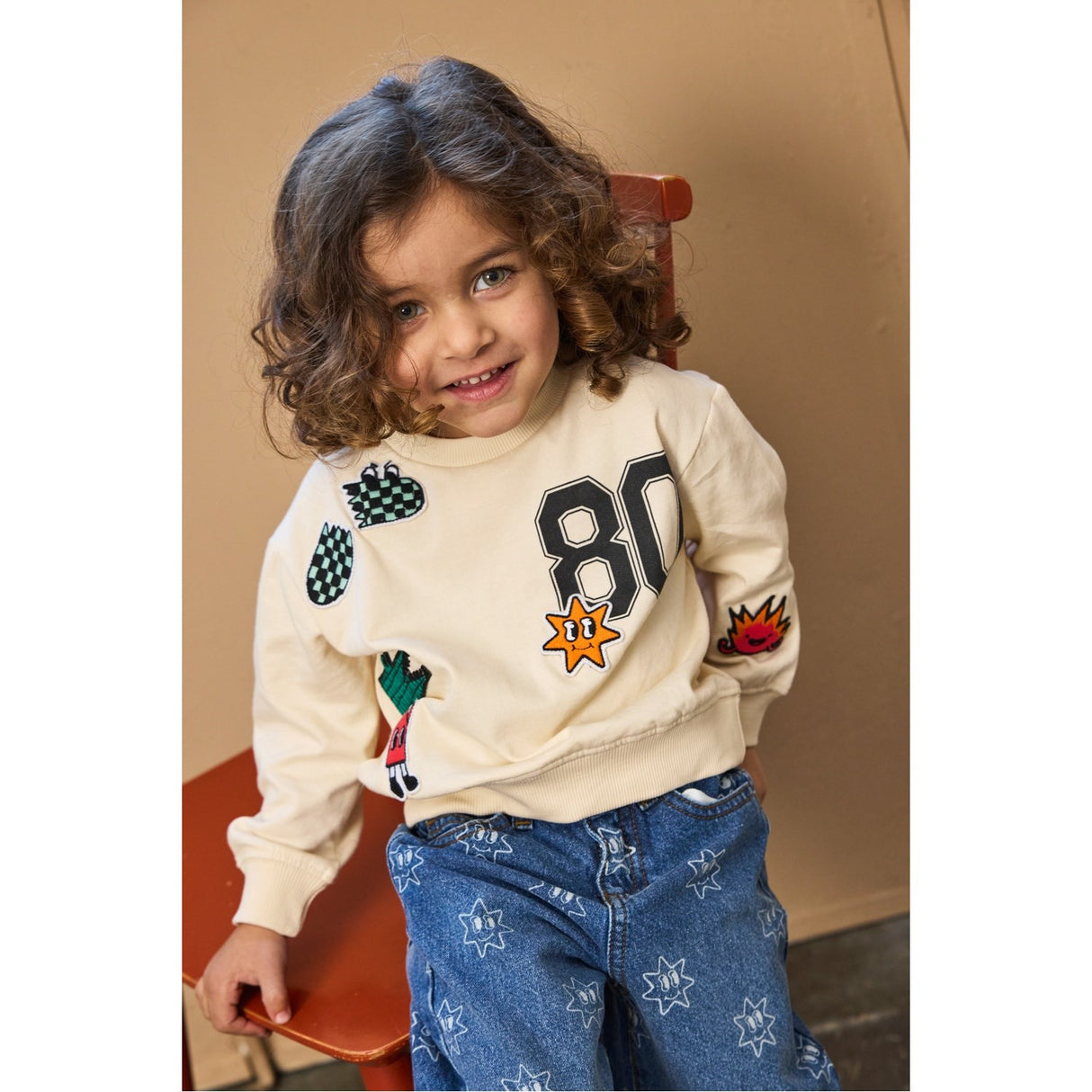 THE NEW Siblings Gardenia Raymond Oversize Sweatshirt